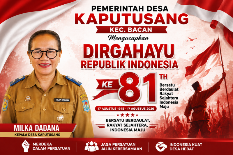 Gambar: Kepala Desa Kaputusang Milka Dadana