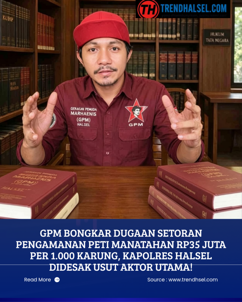 Ketua GPM HALMAHERA SELATAN, HARMAIN RUSLI S,H